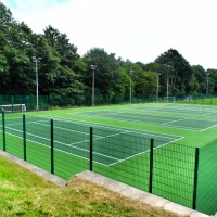 Tennis Court Refurbishment in Airidh a Bhruaich 8