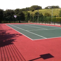 Tennis Court Rejuvenation in Abererch 5