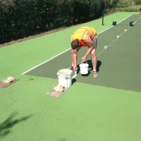 Tennis Court Relining in Alcester Lane's End 11
